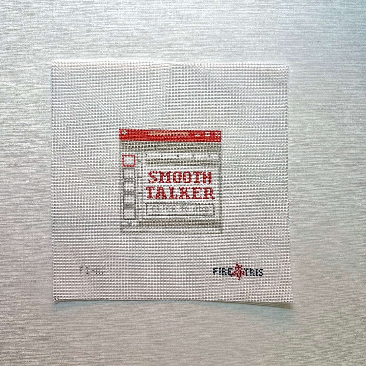 Office Coaster - Talker (Slideshow) Needlepoint Canvas