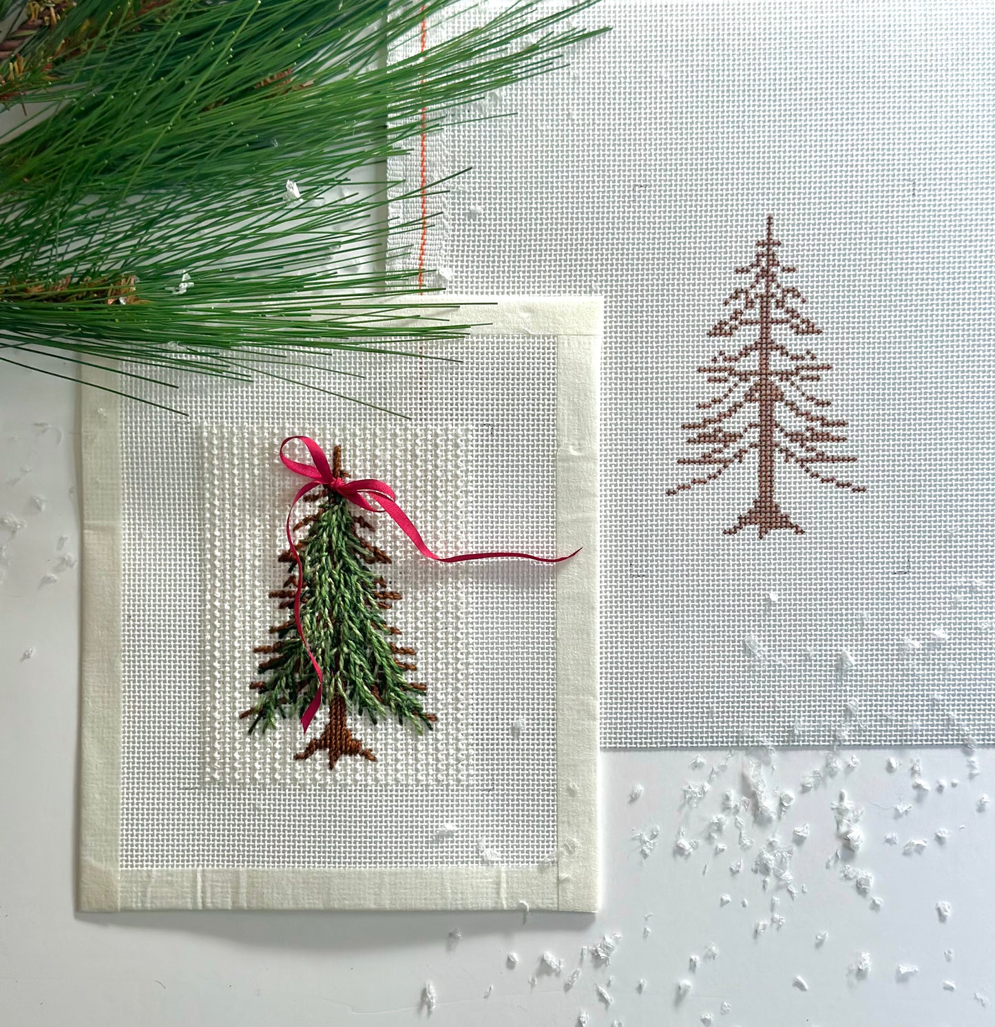 Rustic Tree (Needlepoint Canvas only or Kit)