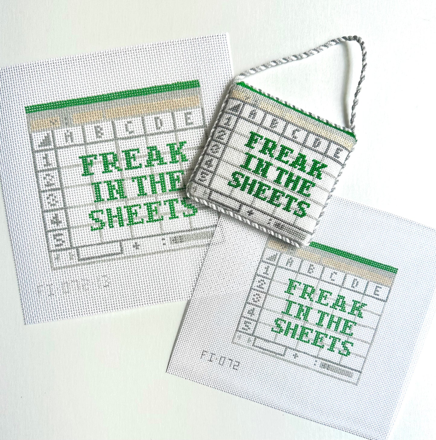 Freak (in the Spread Sheet) Needlepoint Canvas - 13 Mesh