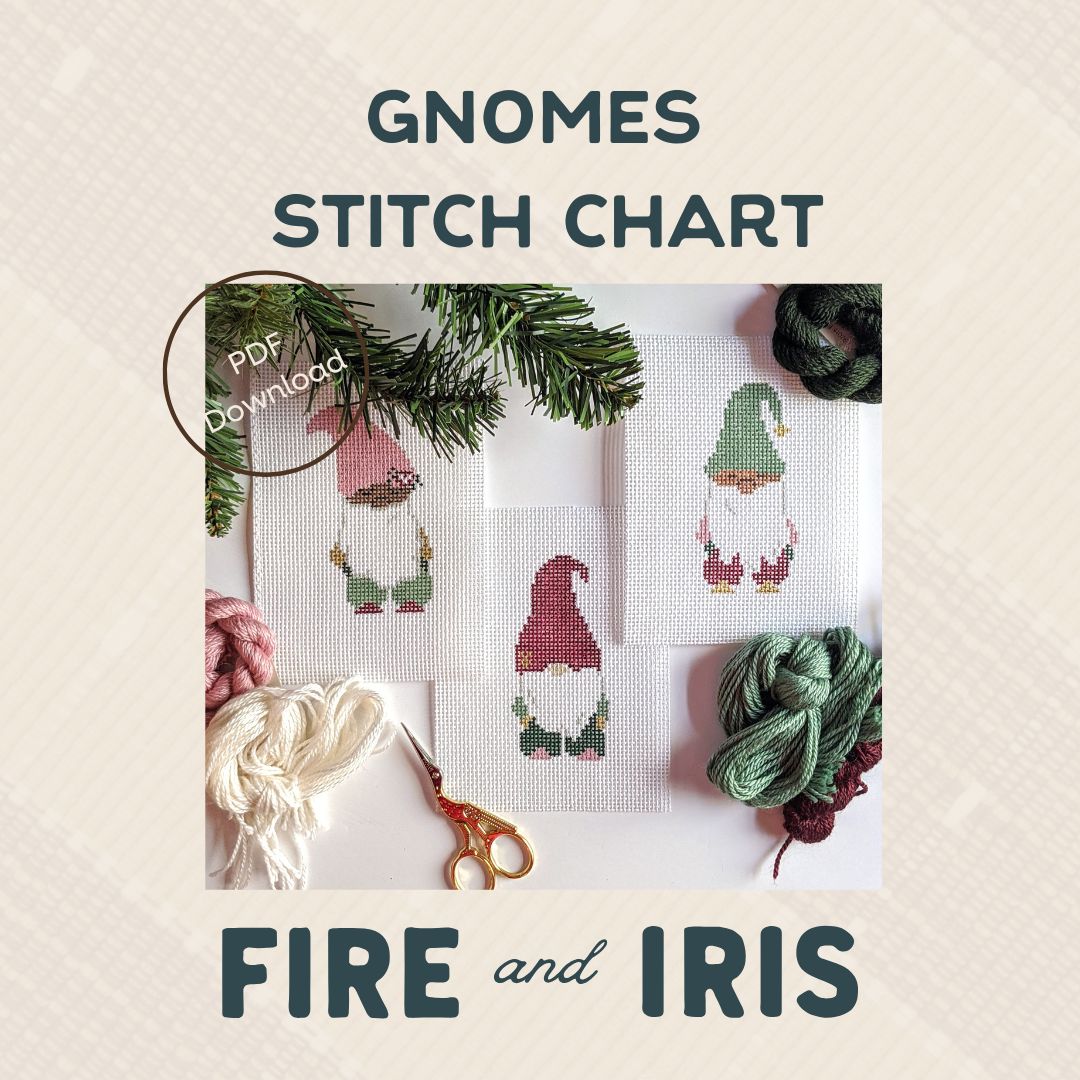 Gnomes Needlepoint Charts