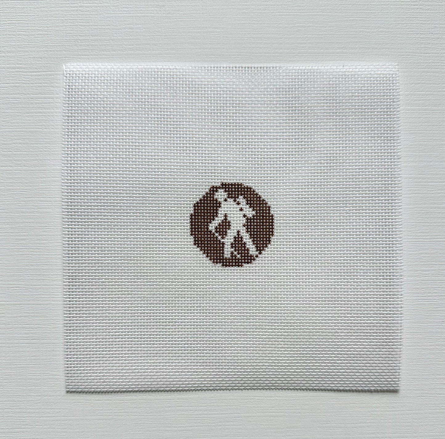 Mini Single Hiker Needlepoint Canvas