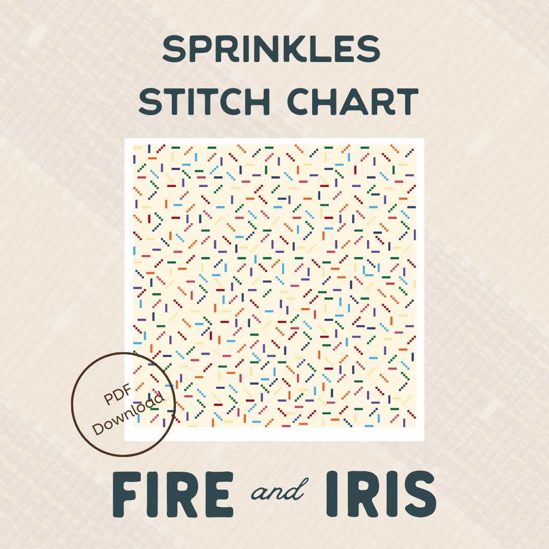 Sprinkles Needlepoint Chart