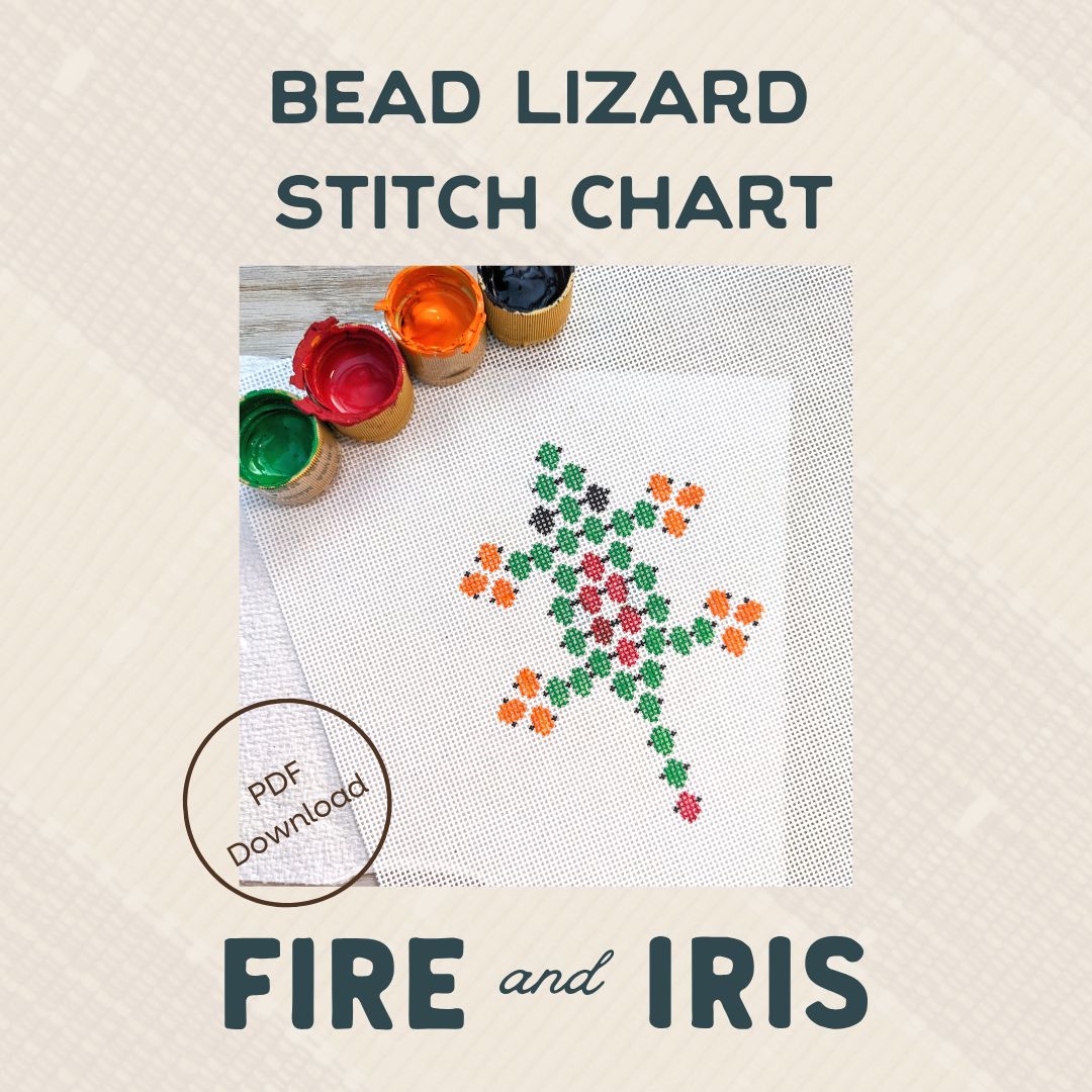 Bead Lizard Chart