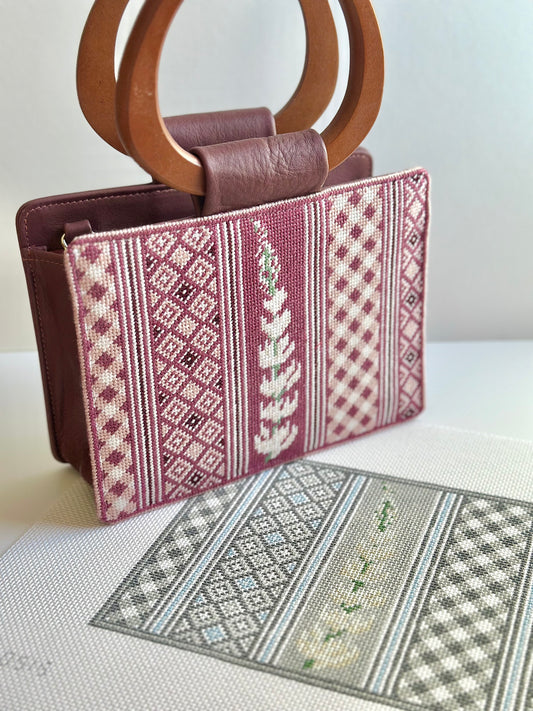 Lupine Patchwork Clutch