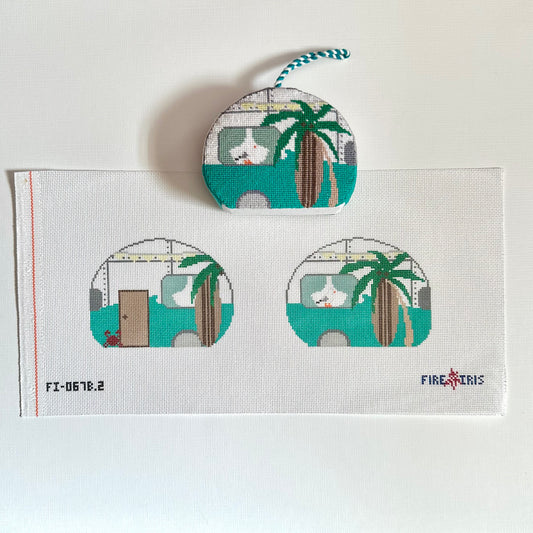 Beach Airstream/ Camper (two-sided)
