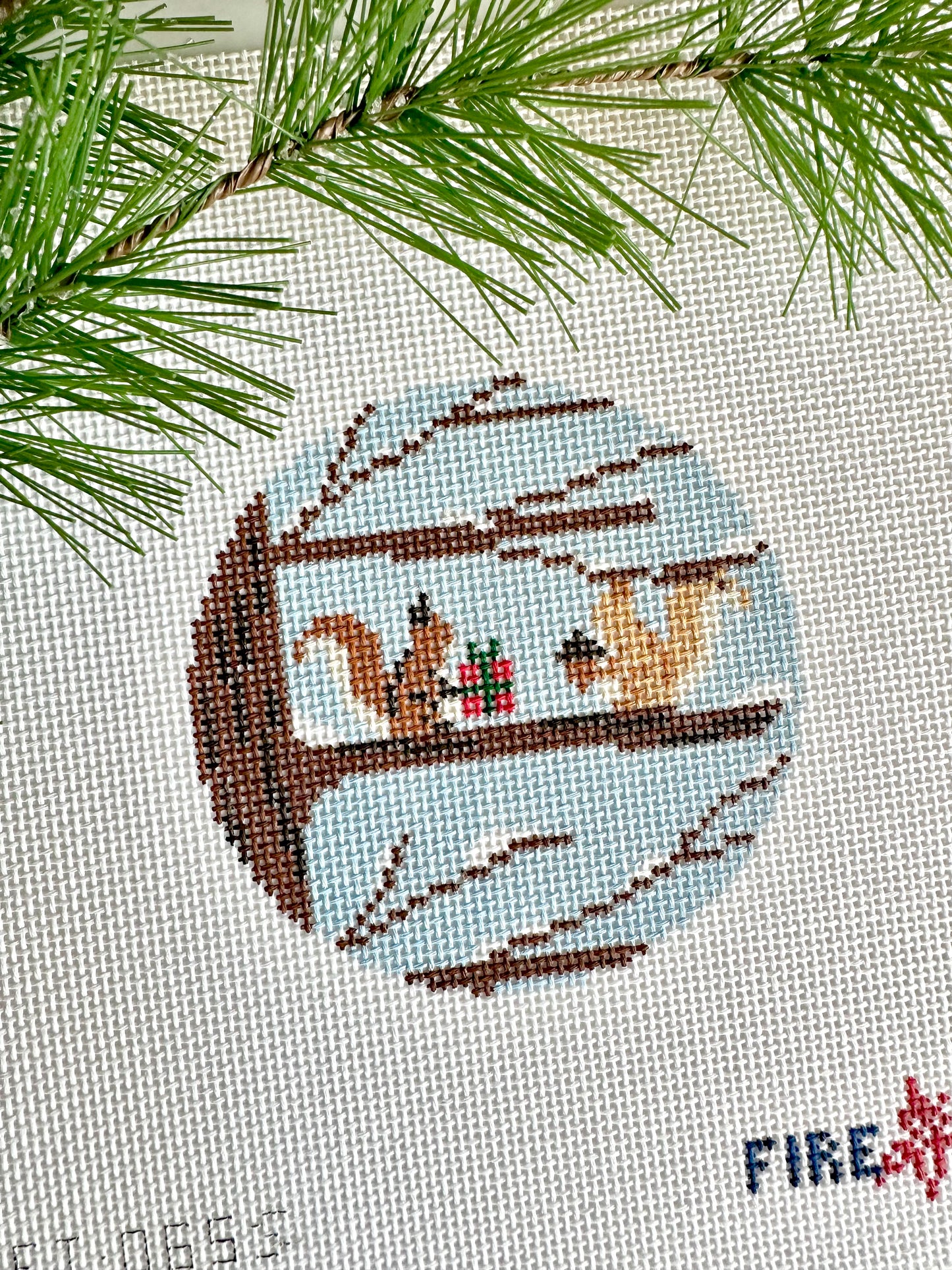 Squirrely Gift Exchange (Canvas only or Kit)