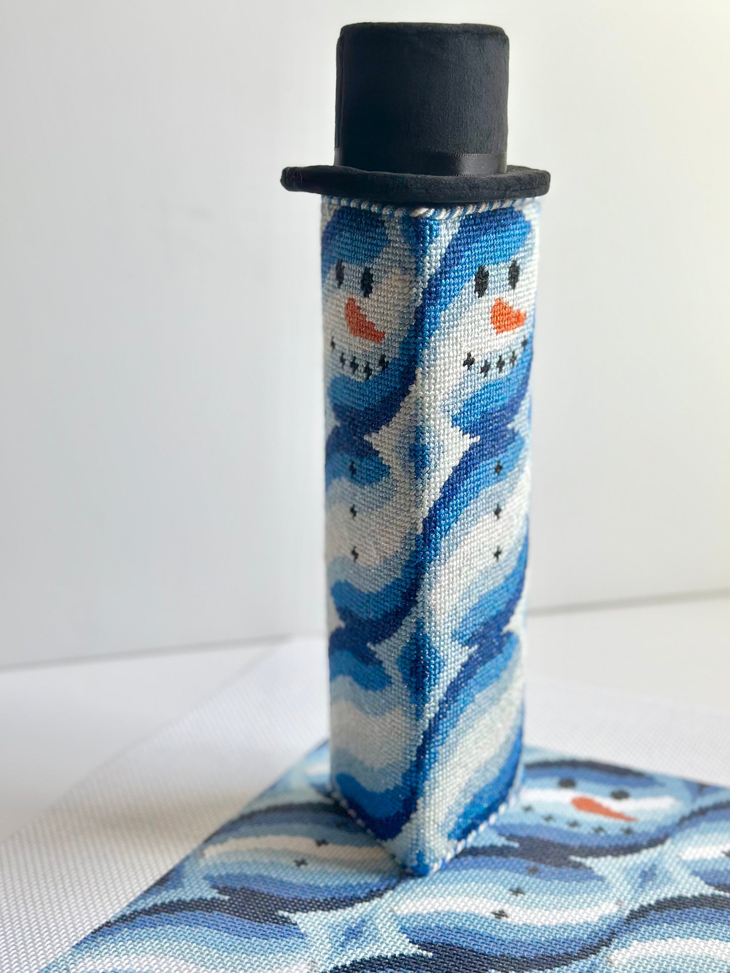 Brr-Gello Snowman Needlepoint Canvas