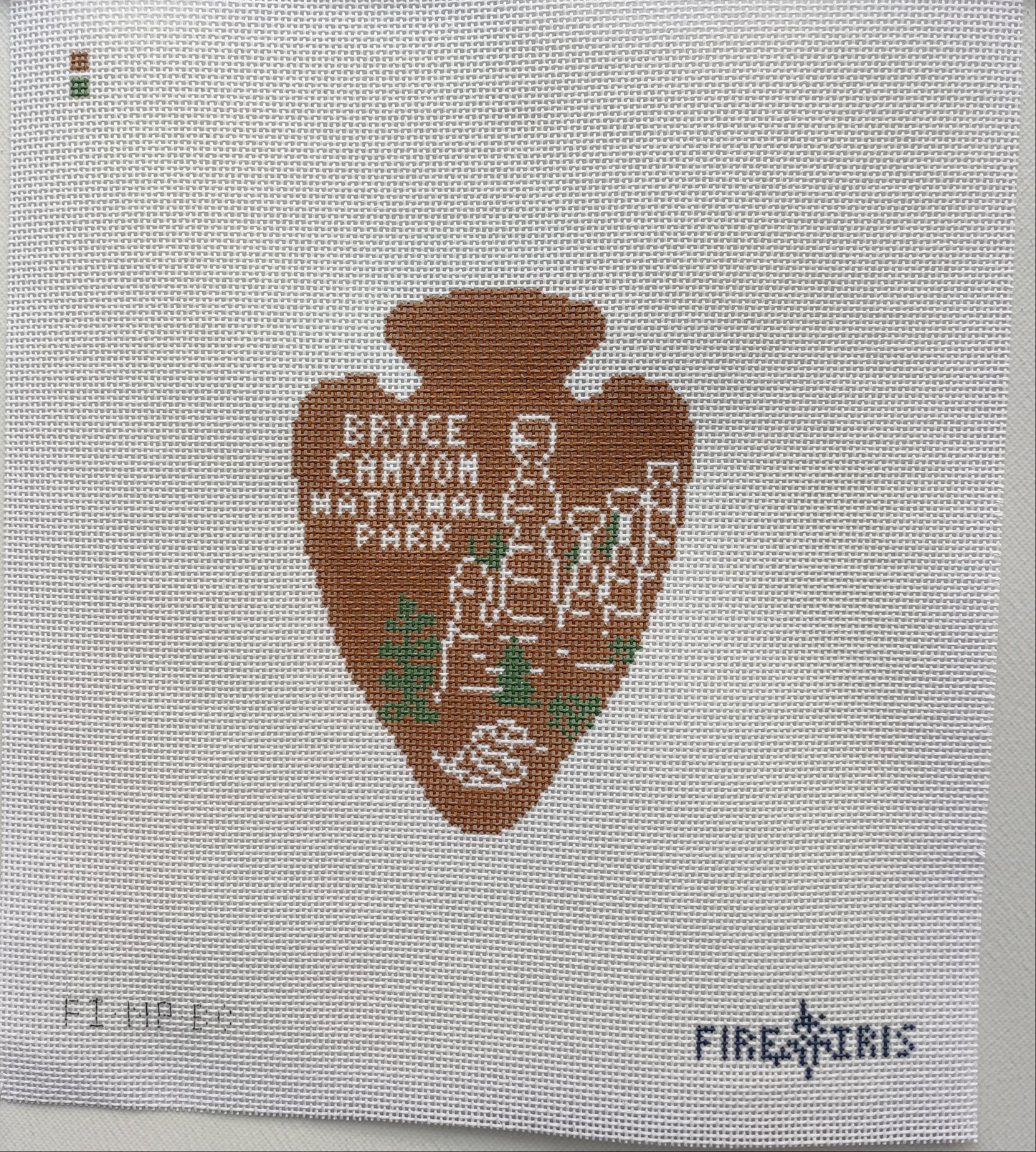 Bryce Canyon National Park Crest Needlepoint Canvas
