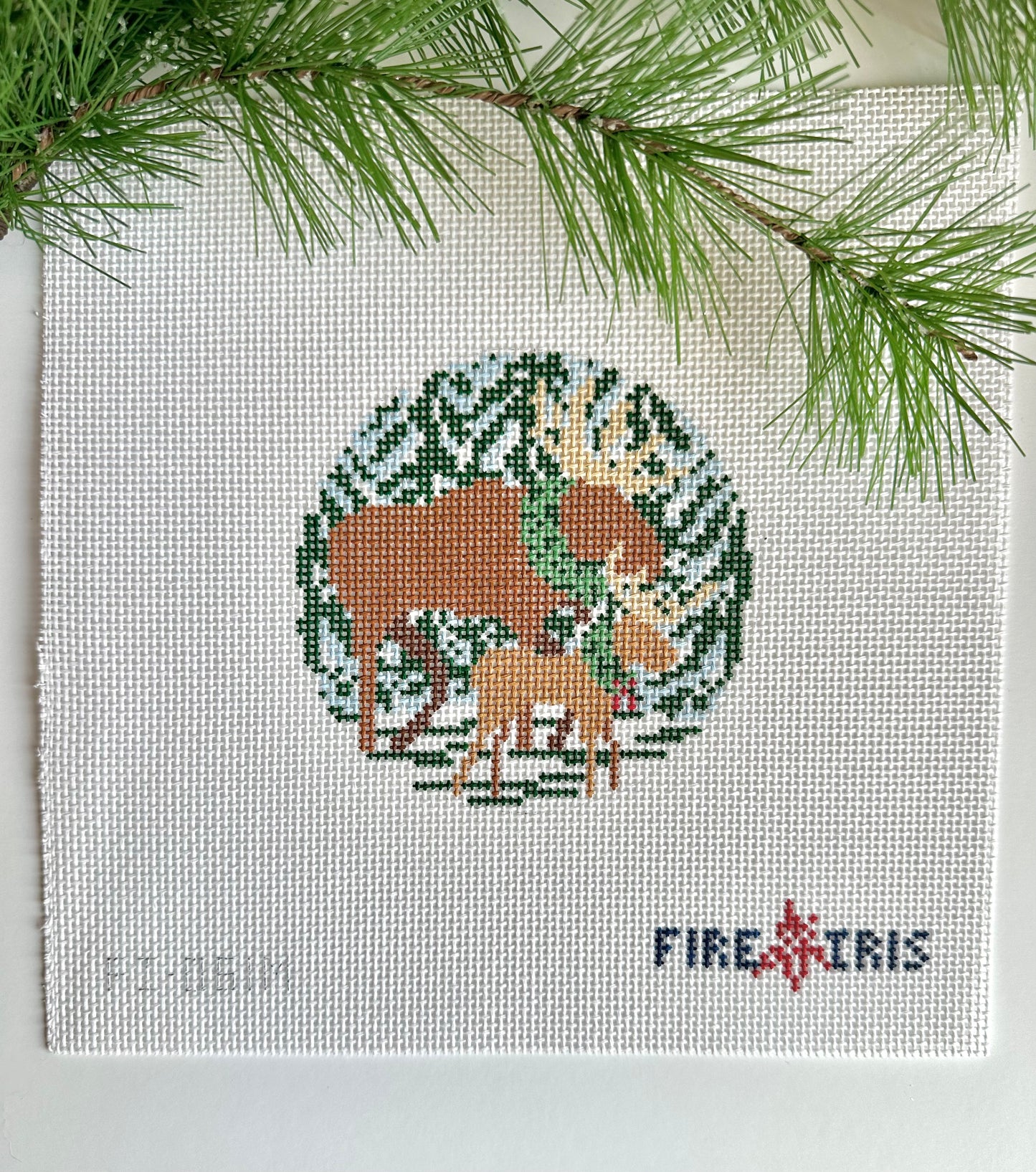 Walking in a Winter Moose-land (Canvas only or Kit)