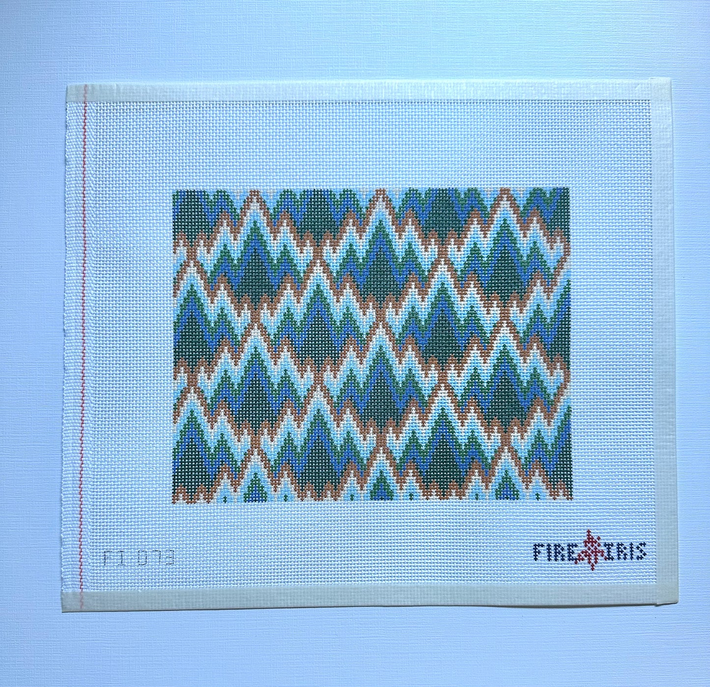 Mountain Sunrise Bargello