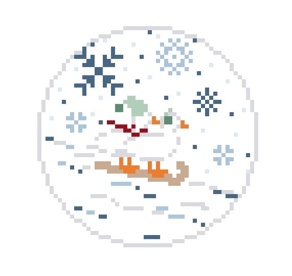 Snow Geese Needlepoint Canvas