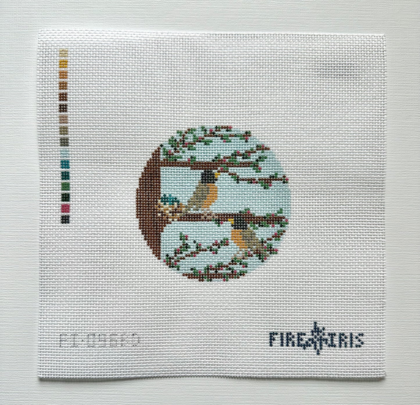 Rockin' Robin's Needlepoint Canvas