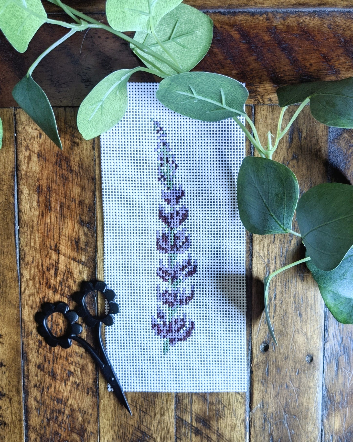 Lupine Needlepoint Canvas