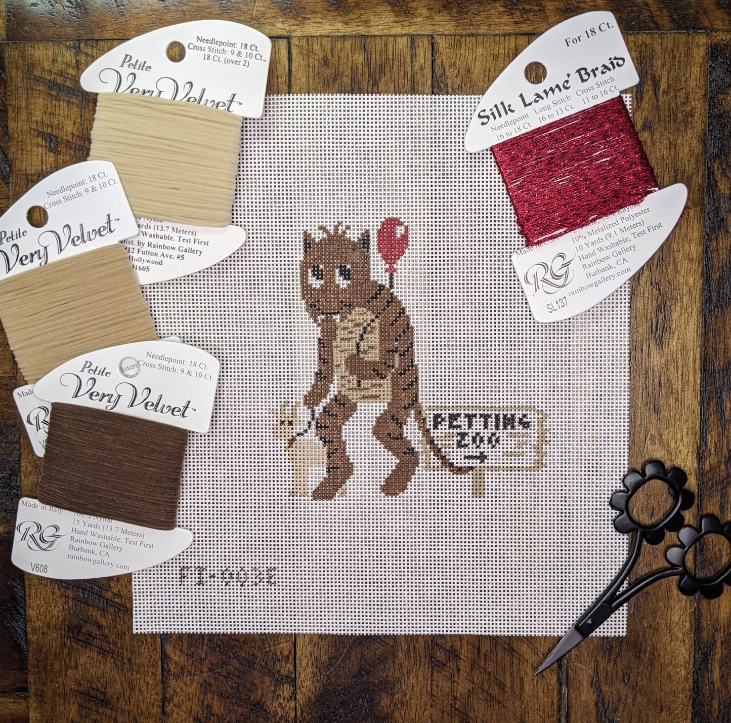 Chupacabra Needlepoint Canvas