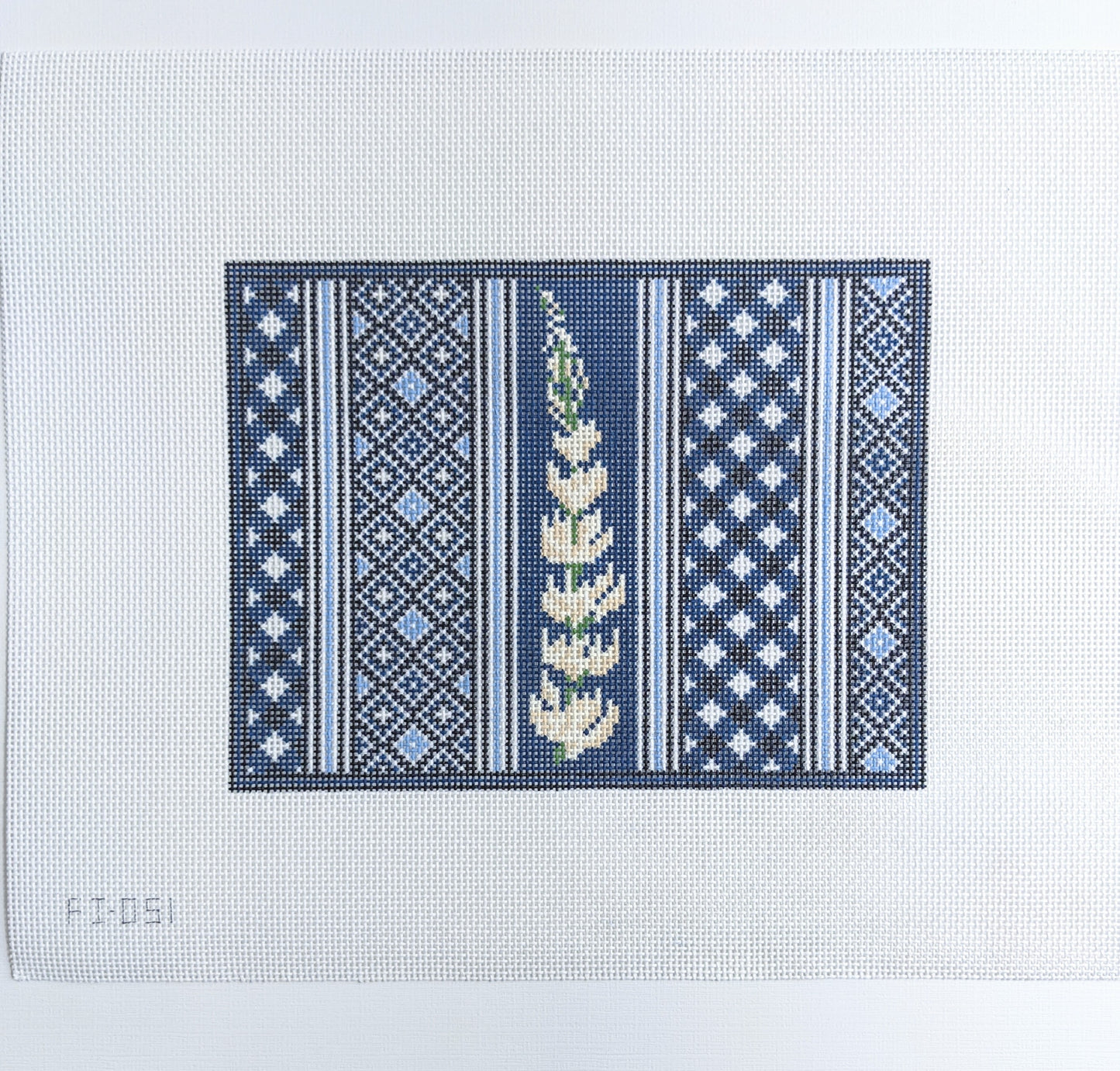 Lupine Patchwork Clutch