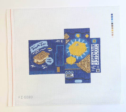 3D Graham Cracker Box