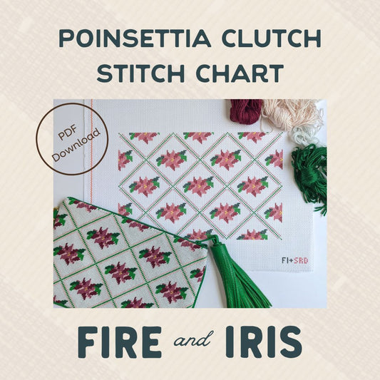 Poinsettia Clutch Chart