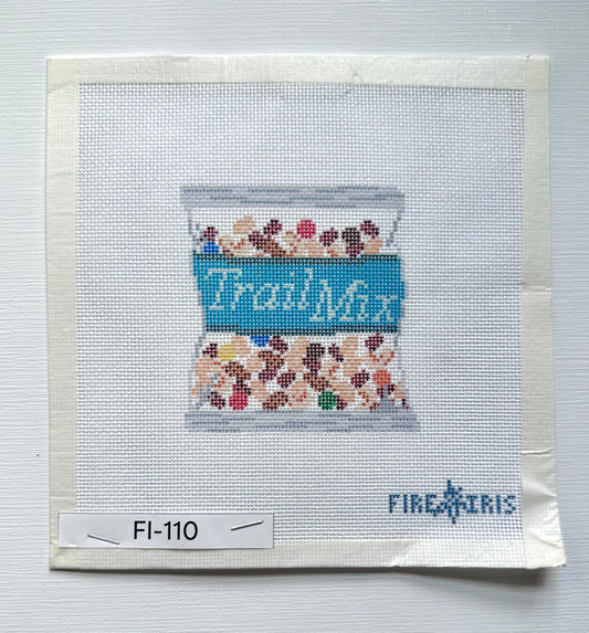 Bag of Trail Mix Needlepoint Canvas