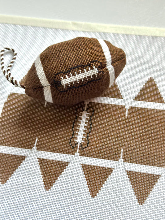 3D Football Needlepoint Canvas