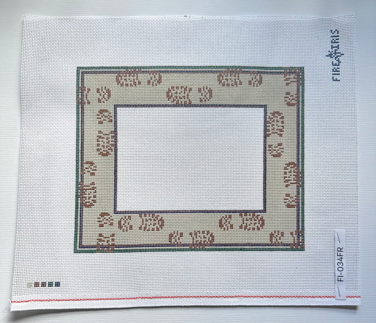 Boot Frame Needlepoint Canvas