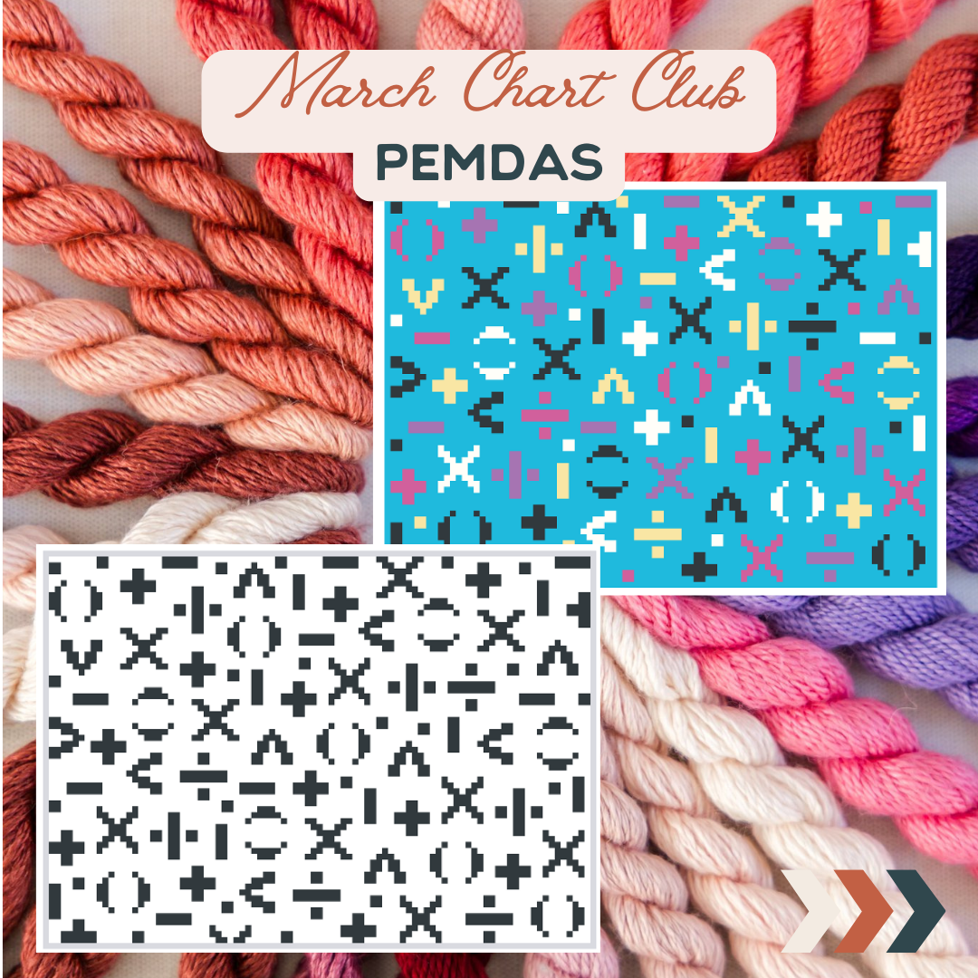 Fire and Iris Needlepoint Chart Club