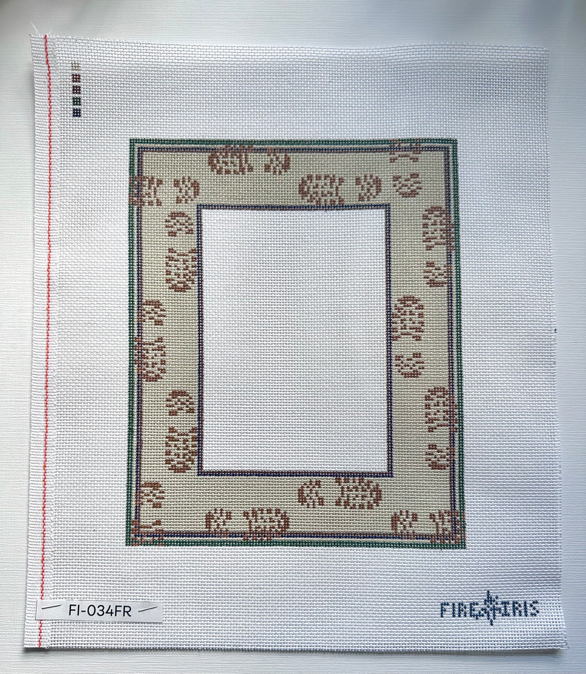 Boot Frame Needlepoint Canvas