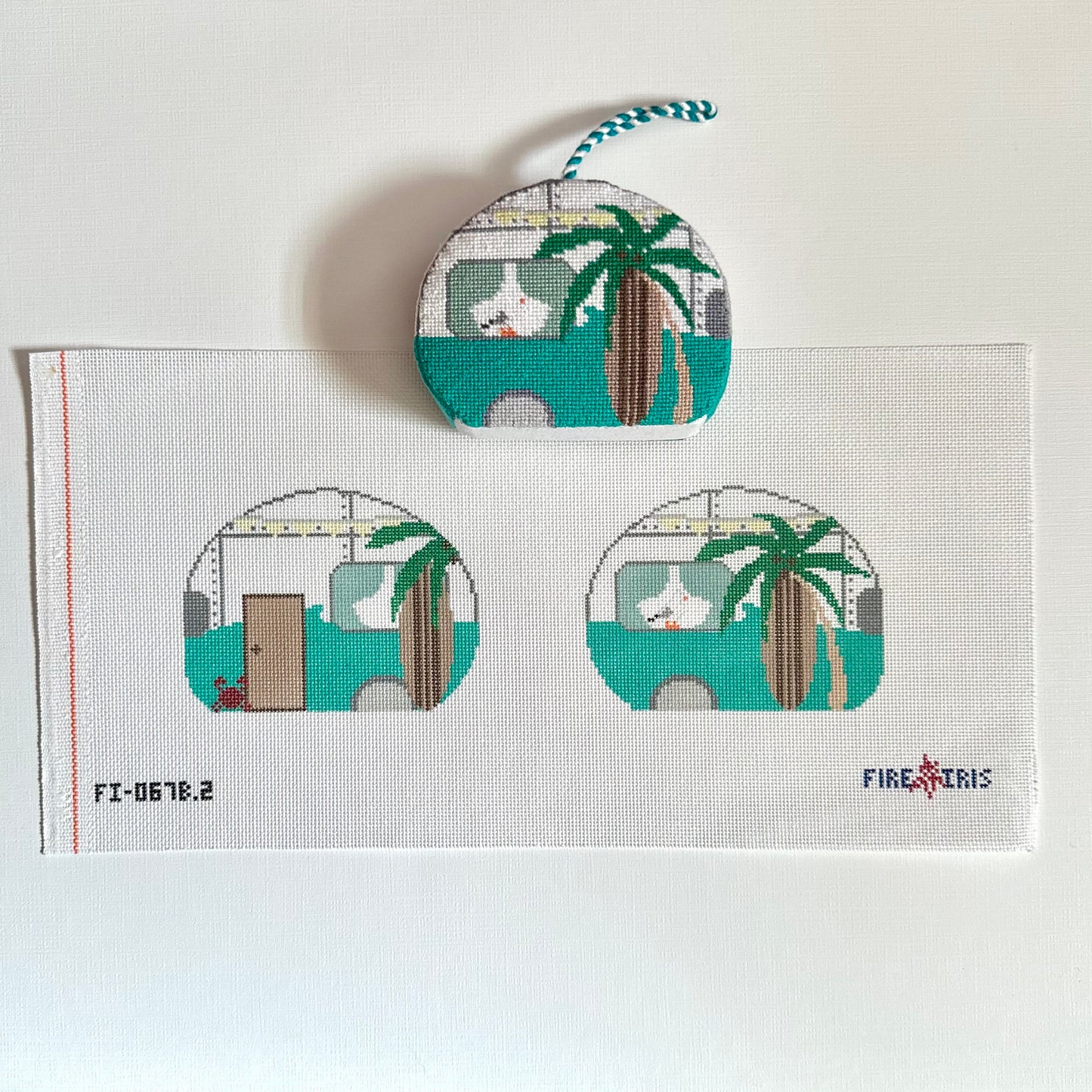 Beach Airstream/ Camper (two-sided)