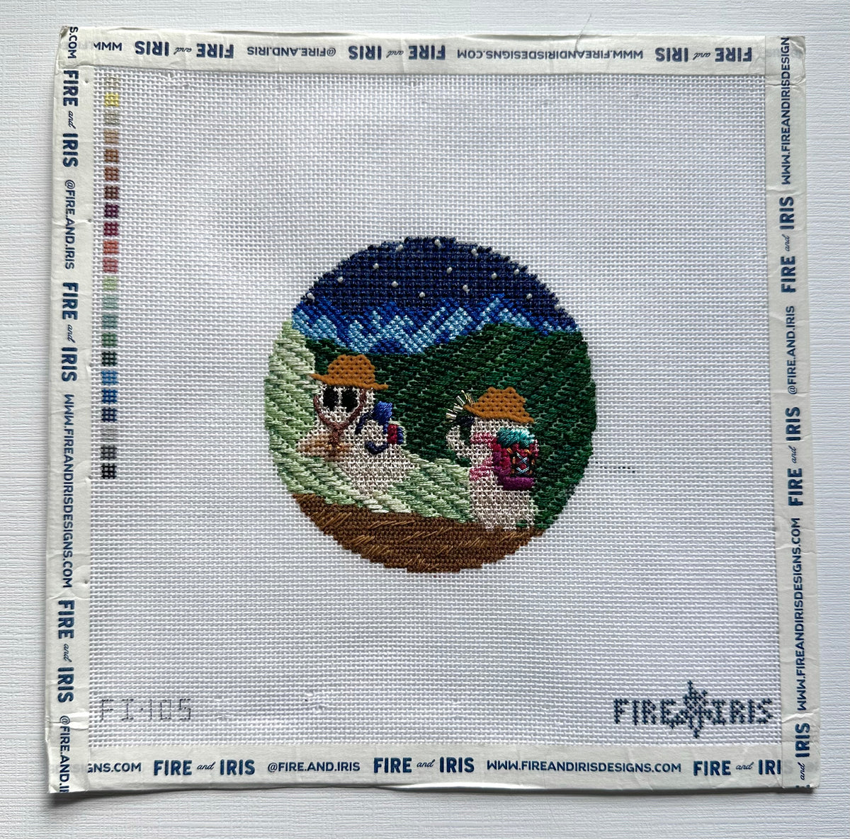 Stitch Guide: Haunted Hike (aka Hiking Ghosts) by SequinLaLa