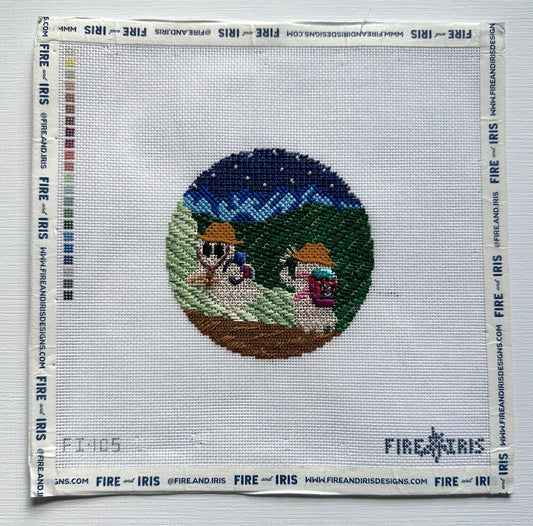 Stitch Guide: Haunted Hike (aka Hiking Ghosts) by SequinLaLa