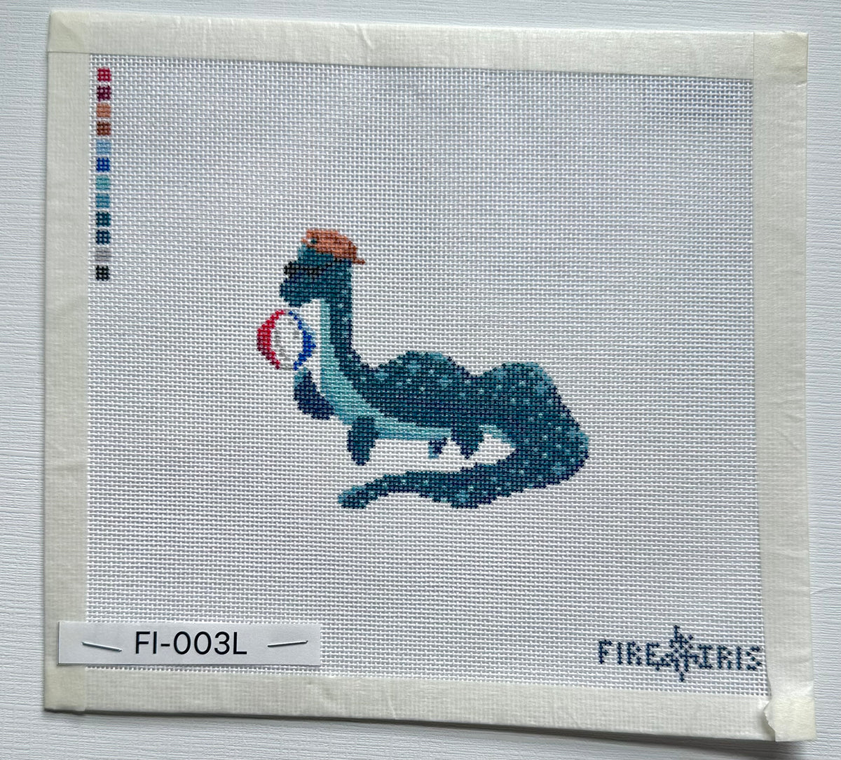 Loch Ness Monster (New Version) Needlepoint Canvas