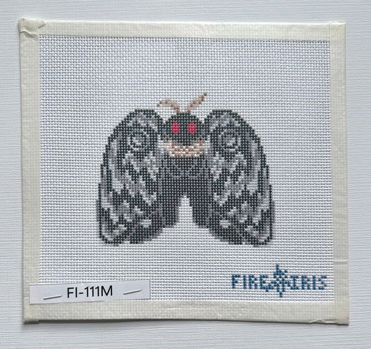 Mothman (13 Mesh) Needlepoint Canvas