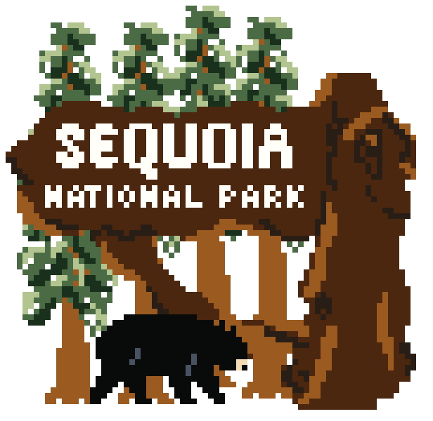 Custom National Park Sign Needlepoint Canvas {Pre-Order}