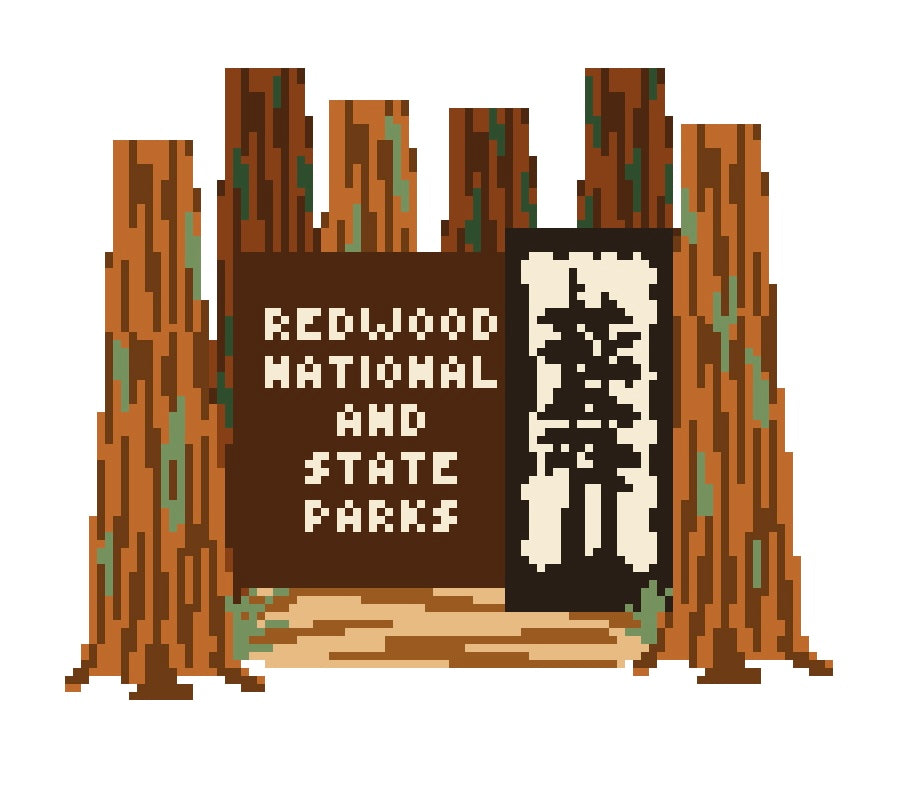 Custom National Park Sign Needlepoint Canvas {Pre-Order}