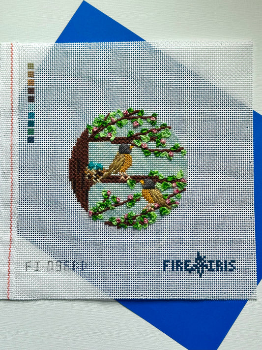 Rockin' Robin's Needlepoint Canvas