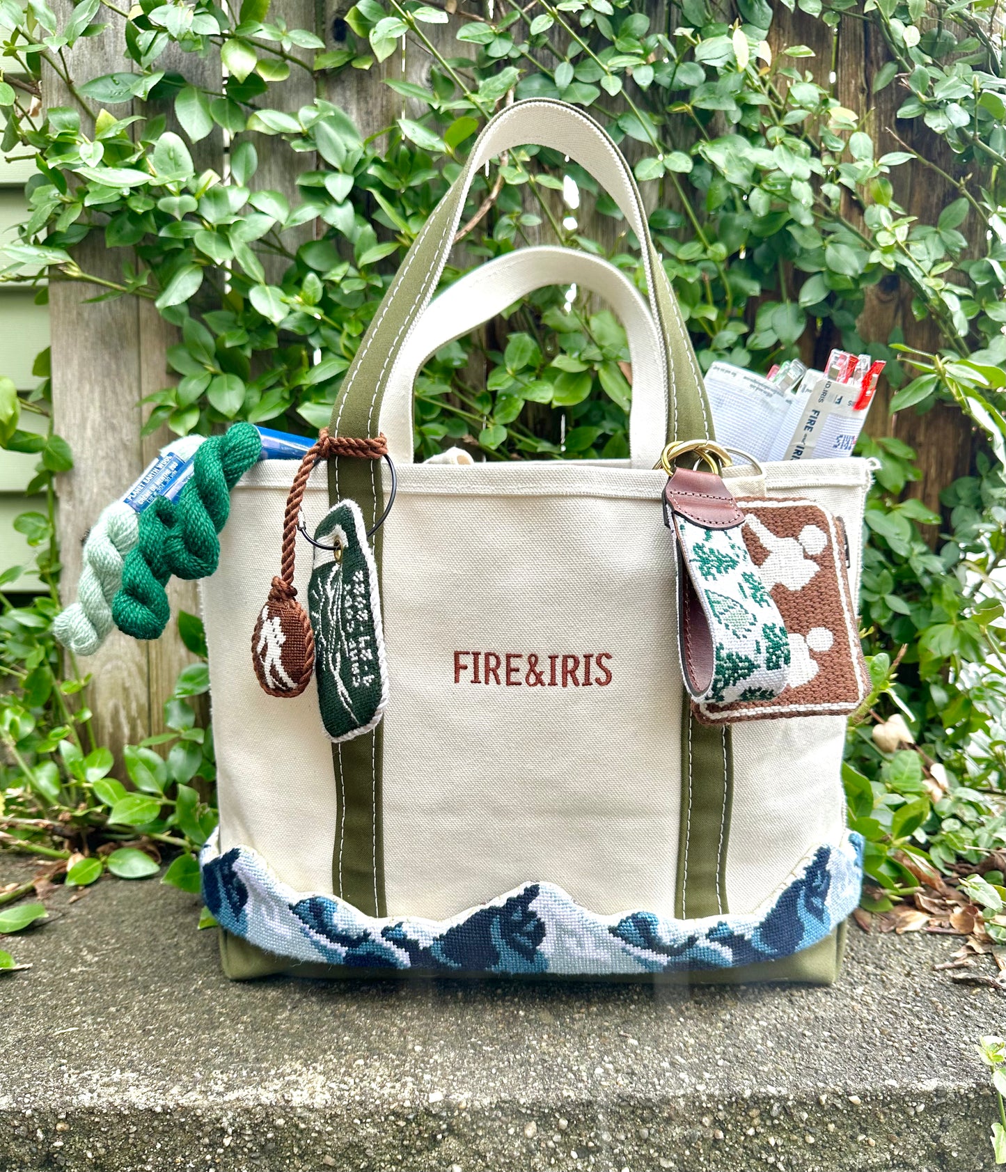 Mountain Range Needlepoint Canvas {PRE ORDER}