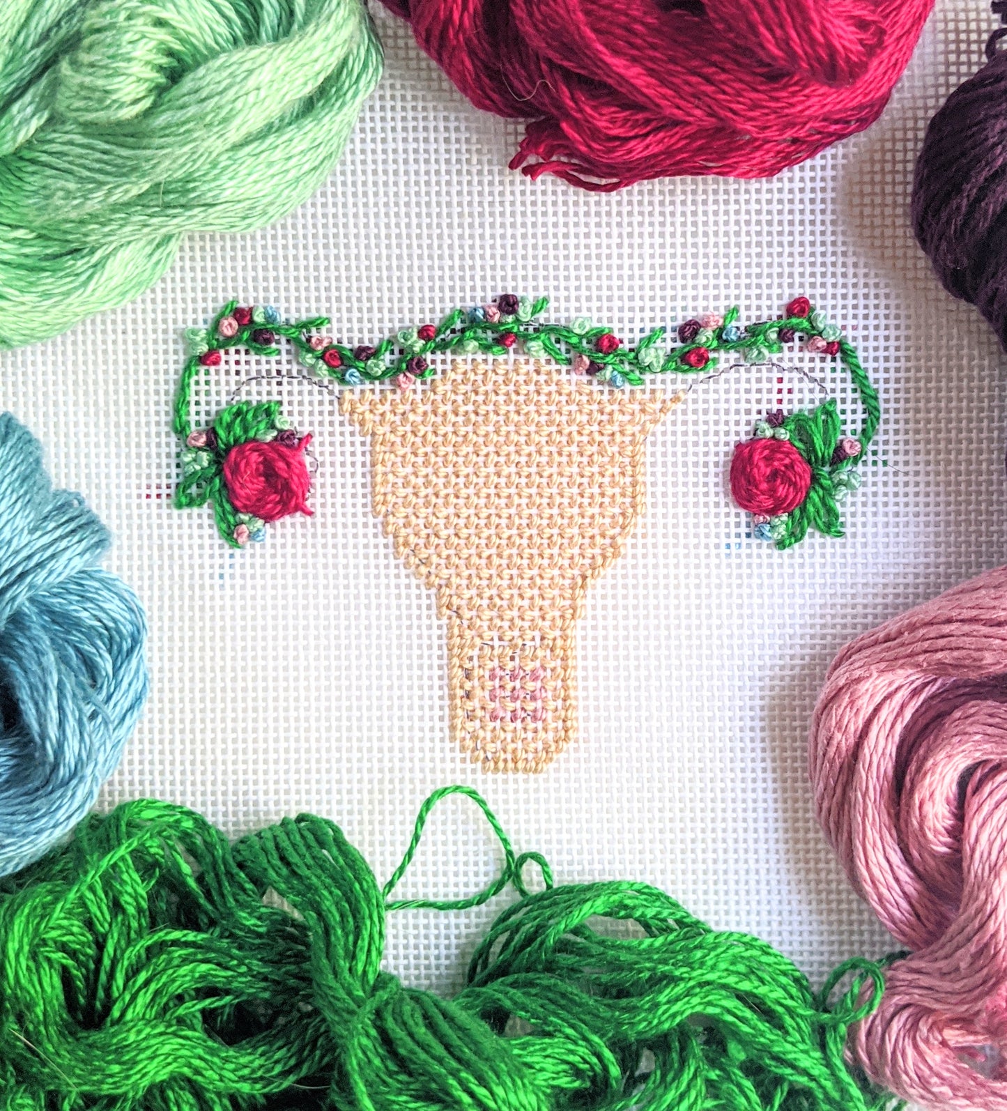 Uterus Canvas