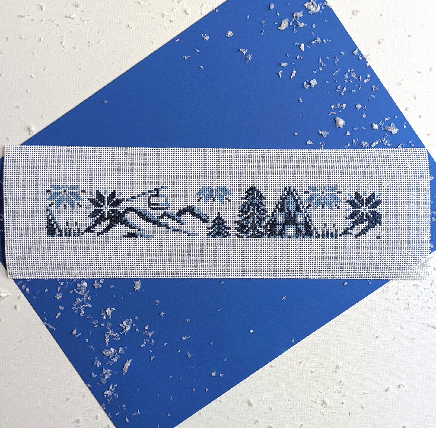 Winter Ski Fob (Canvas Only or Kit)