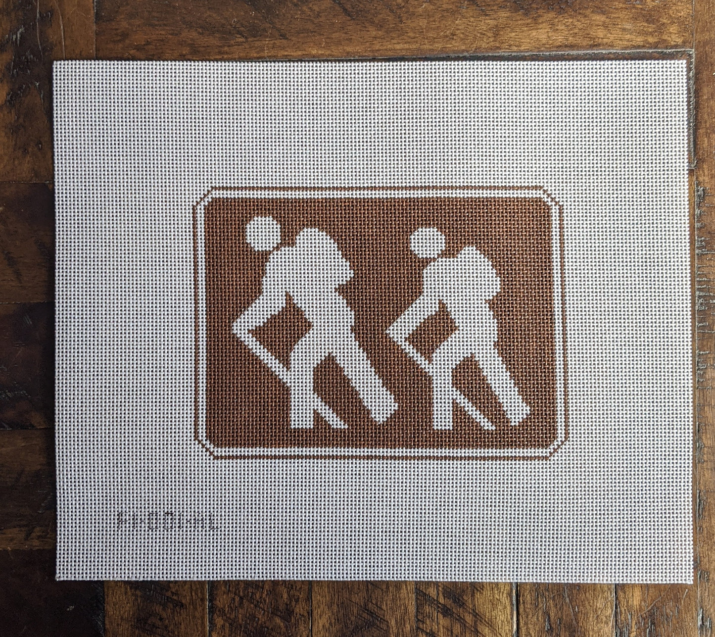 13 Mesh Hiker Recreation Sign