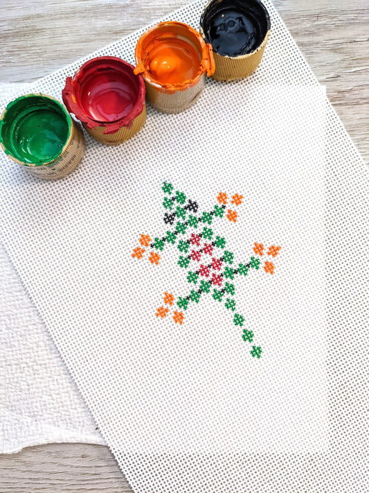 Mini Bead Lizard Chart
