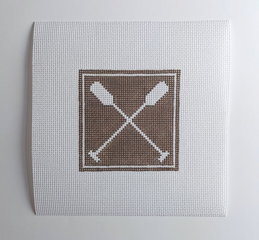 Recreation Sign Coasters - Oars